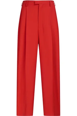 Marni Tropical tailored wool trousers