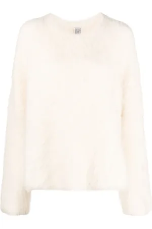 Totême Textured alpaca wool