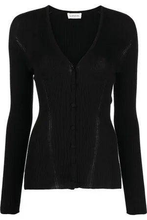 Lanvin Ribbed V