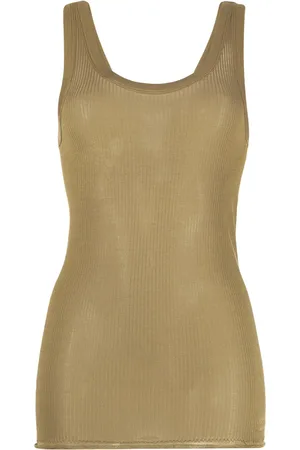 LEMAIRE Ribbed silk