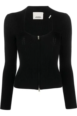 Isabel Marant Zelie ribbed zip