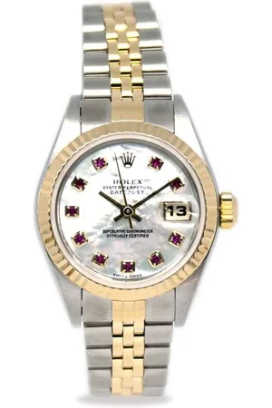 Rolex x Takashi Murakami 2002 Pre-owned Tambour 24mm - Silver, Blanc