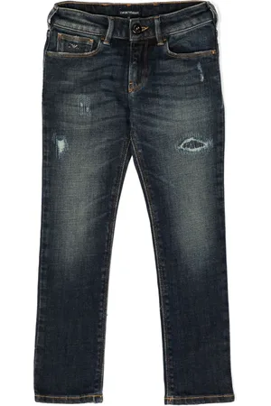 Emporio Armani Distressed straight