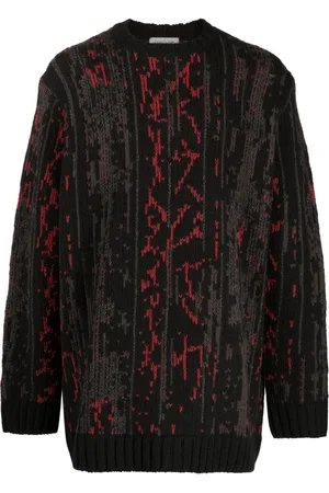 YOHJI YAMAMOTO Patterned intarsia