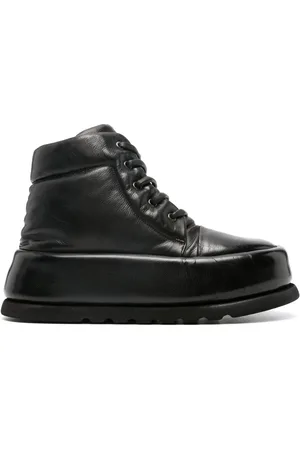 MARSÈLL Leather platform combat boots