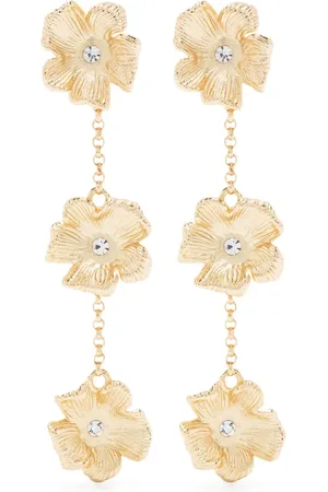 Maje Flower drop earrings