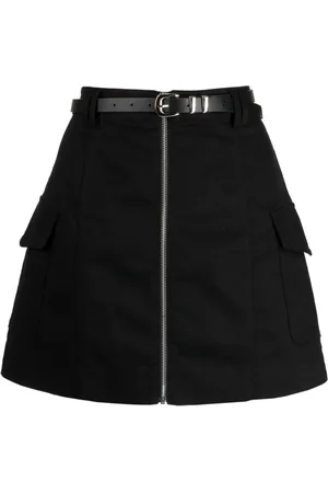 tout a coup Belted zip