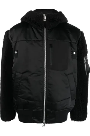 SACAI Panelled zip