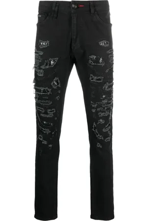 Philipp Plein Distressed slim