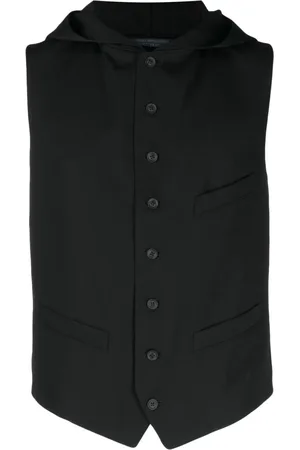 YOHJI YAMAMOTO Hooded button