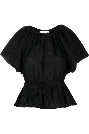 ULLA JOHNSON Jacquard tied