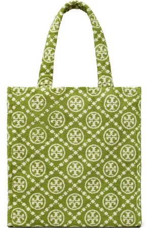 Tory Burch T Monogram terry tote bag