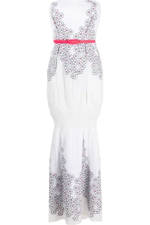 GEMY MAALOUF Floral appliqu?? off