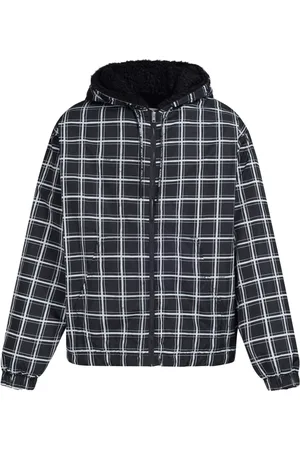 Marni Checked hooded jacket