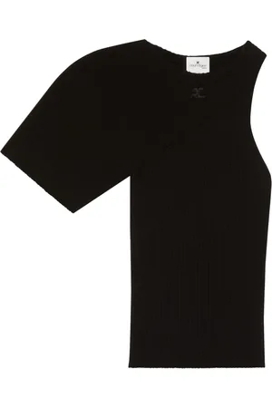 Courrèges Asymmetric wave ribbed