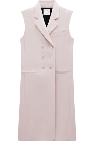 Courrèges Sleeveless double