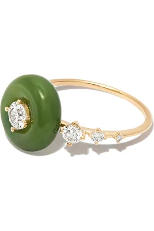Fernando Jorge 18kt yellow Surround Orbit diamond ring
