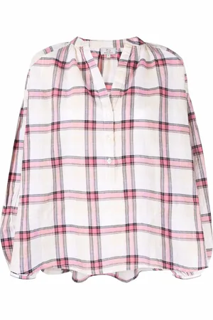 Woolrich Plaid check button