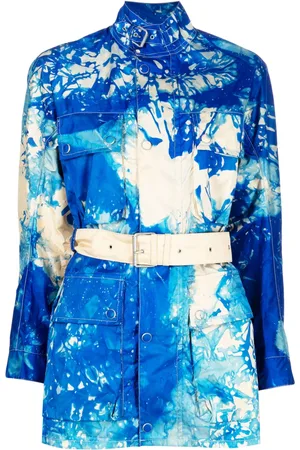 Stain Shade Belted tie dye