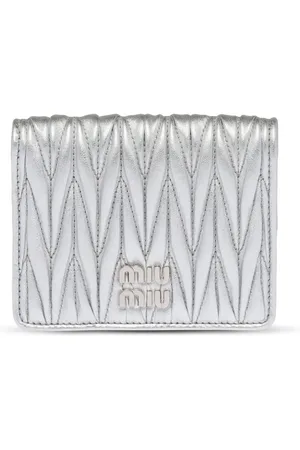 Miu Miu Matelass?? nappa leather wallet