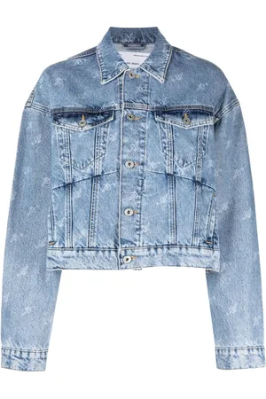 Axel Arigato Signature Rome cropped denim jacket