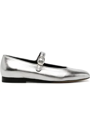 Le Monde Beryl Mary Jane leather ballerina shoes