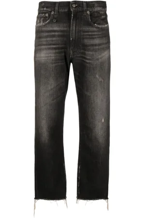 R13 Distressed straight