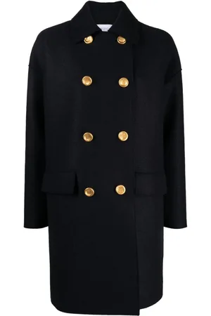 Harris wharf london hot sale ivory blanket belted coat