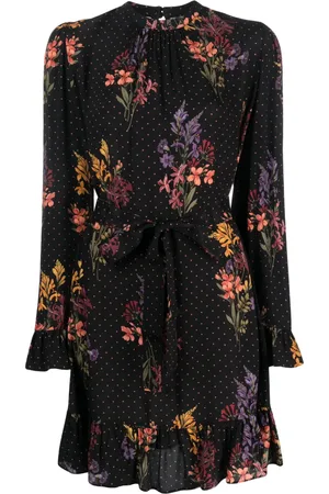 Twin-Set Crepe floral polka