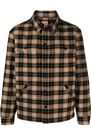 Kenzo Checked button