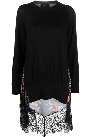 Simone Rocha Panelled asymmetric lace