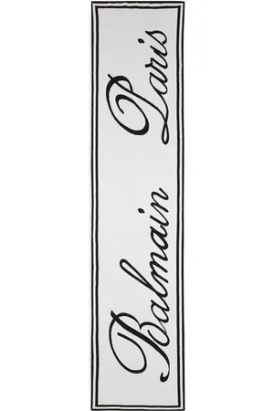 Balmain Signature wool scarf
