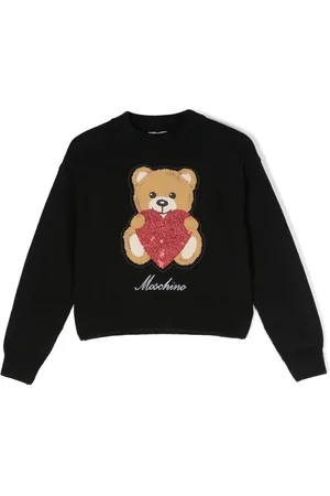 Moschino Heart Teddy Bear crew
