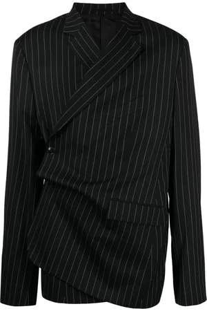 MARTINE ROSE Pinstriped wool
