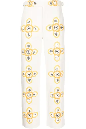 BODE Buttercup embroidered straight