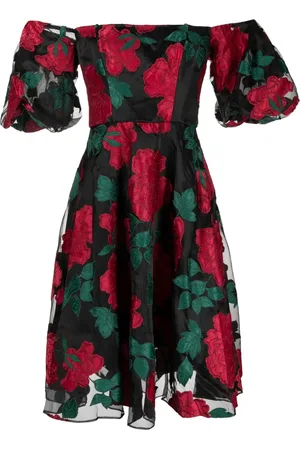Marchesa Notte Claude floral