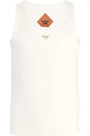 MCM Logo boucl?? tank top