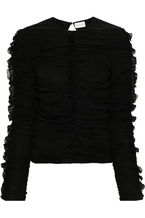 MAGDA BUTRYM Ruched silk