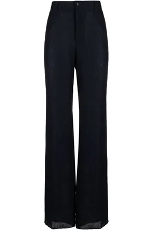 Dolce & Gabbana Linen tailored wide
