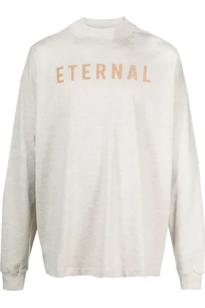 FEAR OF GOD LS flocked