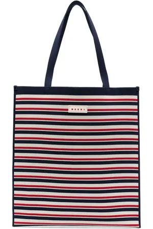Marni Striped tote bag