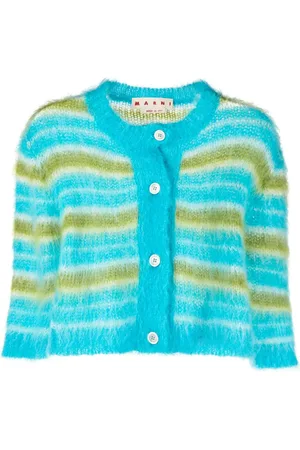 Marni Brushed striped cardigan