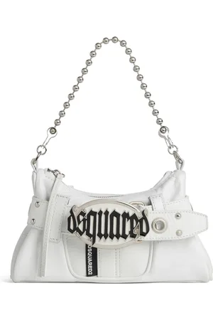 Dsquared2 Gothic Belt leather clutch bag