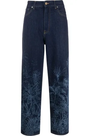 Alanui Jungle Toile de Jouy straight