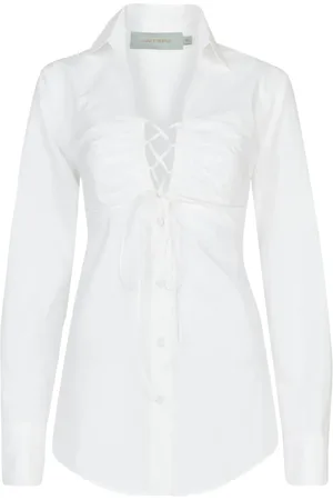 Silvia Tcherassi Dileta ruched lace