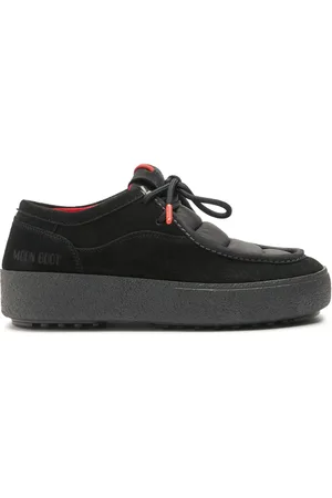 Moon Boot Mtrack Wallaby panelled suede sneakers