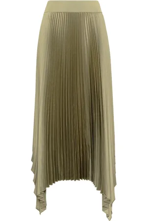 Joseph Ade asymmetric pliss?? skirt