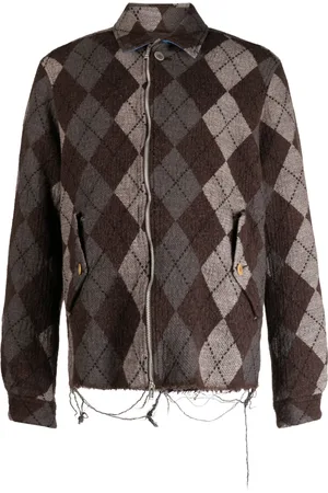 UNDERCOVER Argyle wool