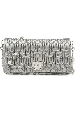 Miu Miu Miu crystal matelass?? shoulder bag