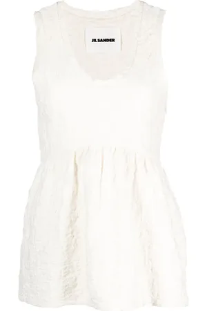 Jil Sander Crinkled cotton
